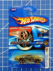 2005 Hot Wheels Faster Than Ever #54 First Editions X-Raycers 4/10 '69 CHEVELLE - Picture 1 of 3