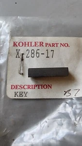 Genuine Kohler X-286-17 or X-286-17-S Key - Picture 1 of 2