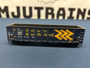 Roundhouse HO Ontario Northland #6071 3-Bay Ribbed Side Hopper Car 1497 NO BOX - Picture 1 of 5