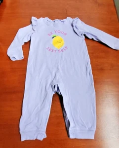 Abito per dormire e giocare bambina, vecchio marino, lavanda, limone, 18-24 Mos - Foto 1 di 4
