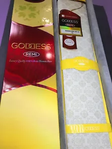 Sensationnel Remi Goddess Gold Gelb 100% Echthaar Remy_16"_#30 - Bild 1 von 4