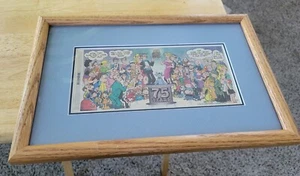 Gerahmter Blondie Dagwood Comic Strip Druck © 2005 75 Jahre Jubiläum  - Bild 1 von 4