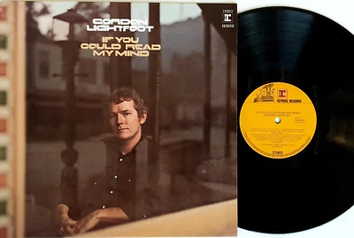 Gordon Lightfoot–If You Could Read My Mind Vinyl LP 1970 Australia Reprise RS-63 - Image 1 of 3