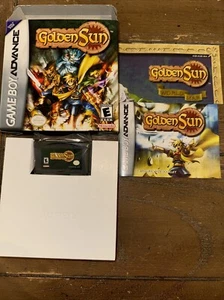 Golden Sun Nintendo GameBoy Advance GBA fast CIB NEUWERTIG und Strategiehandbuch - Bild 1 von 24