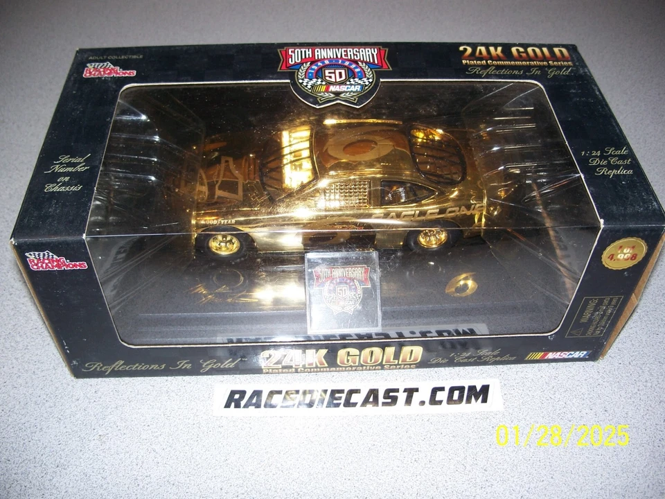 #6 MARK MARTIN "ORO 24K" 1/24 EAGLE ONE 1998 CAMPEONES DE CARRERAS Foto 1 de 1
