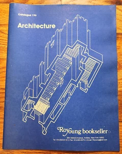 Royoung Buchhändler Architektur Katalog #196 Ardsley NY ca. 1990er - Bild 1 von 1