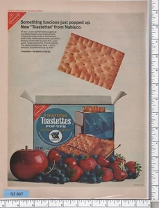 SJ067 Magazine Ad for Toastette Pop-ups Pop-Tarts? (1967) Saturday Evening Post - Picture 1 of 1