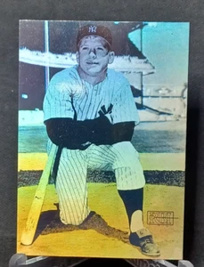 Mickey Mantle 1992 RBI Hologramm Promo New York Yankees - Bild 1 von 2