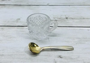 Christofle Salt Spoon With Salt Sellar - Picture 1 of 10