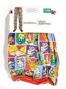 Nickelodeon Pajamas Mens X-Large 40-42 Lounge Pant PJs Rugrats Ren and Stimpy