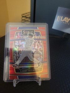 2022 Select Baseball LARRY WALKER Red PRIZM /199  rockies