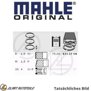 4X KOLBENRINGSATZ FÜR OPEL 13N/NB/S/CN C13N 1.3L 4cyl KADETT D VAUXHALL 13NB - Bild 1 von 7