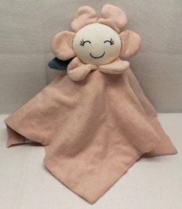 Ugg 14" Baby Knit Security Blanket Pink Flower Toby Lovey - Picture 1 of 16