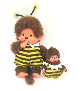 Sekiguchi Monchhichi Biene + Mini Baby sehr RAR - Bild 1 von 7