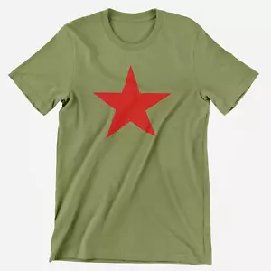 Red Star T-Shirt As worn by Michael Stipe - Picture 1 of 3