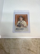 2020 Topps Allen & Ginter Chrome Orange Refractor /25 John Smoltz #6 HOF