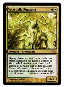 MTG VOICE OF RESURGENCE DRAGON'S LABIRINTO ITALIANO MYTHIC CREATURATURE LP/NM ANTI-BLU - Foto 1 di 2