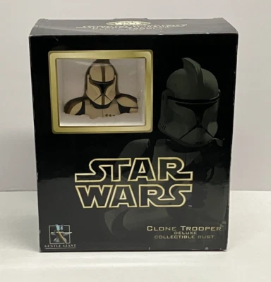 Star Wars SARGENTO SOLDADO CLONE Edición Limitada Busto De Lujo Gigante Suave /2500 Foto 1 de 4