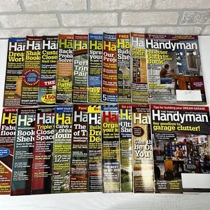 The Family Handyman Magazine Lot Of 20 Back Issues 2008 - 2010 Build It Fix It - Picture 1 of 6