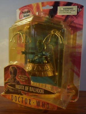 DOCTOR WHO ACTION FIGURE - MOXX OF BALHOON - CHARACTER OPTIONS LTD, NEW - Image 1 of 4