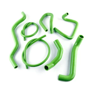 For Ford Falcon BA BF XR6 2002-2008 Turbo Silicone Radiator Coolant Hose Green - Bild 1 von 6