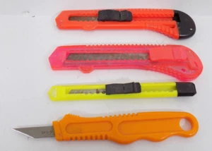 CUCHILLO UTILITARIO / Maquinilla de afeitar retráctil / Cuchillo utilitario / Juego de cortador de caja / Hojas de metal - Imagen 1 de 2