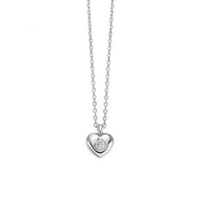 Collana Miluna Donna Oro Bianco 9 kt Pendente Cuore e diamante _CLD4579-D02G7X - Foto 1 di 1