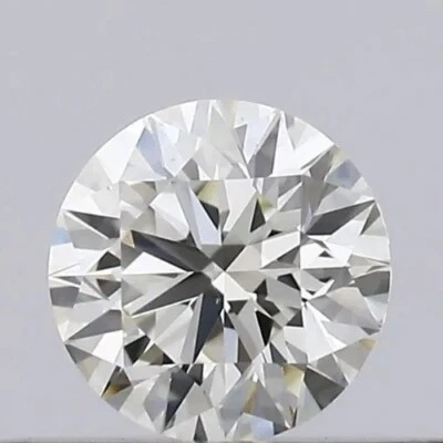 100% Natural Diamond 0.23 Ct GIA Certified L/VS Clarity Loose Round Cut 3 mm - Image 1 of 4