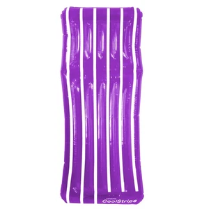Swim Central 72" Water Sports Transparent Purple White Inflatable Pool Float - Picture 1 of 2