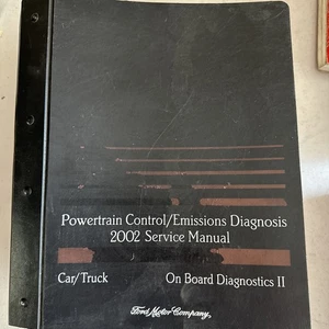 2002 Ford Powertrain Emissions Diagnosis Service Repair Shop Manual OBD II  - Picture 1 of 9