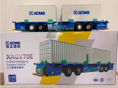 Modellino pressofuso veicolo trasporto intelligenza artificiale XCMG scala 1/35 XAGV70E - Immagine 1 di 4