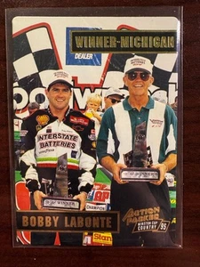 1995 Action Packed Winston Cup Country #56 Bobby Labonte & Joe Gibbs - Picture 1 of 2