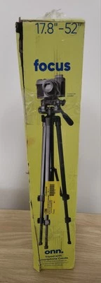 Onn 52" Aluminum Camera/Smartphone Tripod Mounts for SLR|Camera|Smartphone|GoPro - Image 1 of 4