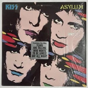 KISS - Asylum - In Shrink w/ Hype Sticker & Inner - Vinyl LP Ultrasonic Cleaned - Bild 1 von 6