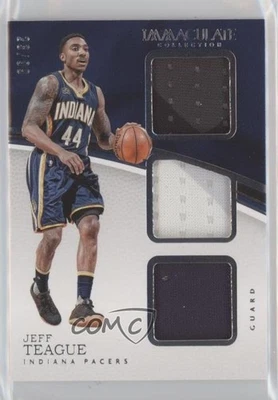 2016-17 Panini Immaculate Triple Materials /99 Jeff Teague #TM-JTG - Image 1 of 2