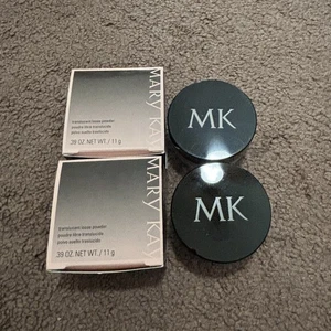 Mary Kay Translucent Loose Powder .39 Oz Set Of 2 #060182 Discontinued NEW - Picture 1 of 4