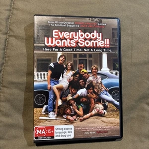 Everybody Wants Some !! DVD Richard Linklater Will Britain Zoey Deutch Region 4 - Picture 1 of 5