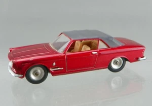 Vintage 1964 Solido 133 Diecast 1/43 Red Fiat 2300/S Cabriolet GHIA Model RARE! - Picture 1 of 10