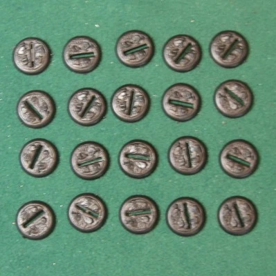 20 Plastic Bases, Knight Models Marvel / DC Batman Miniatures Game, 30mm Round - Image 1 of 2