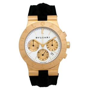 Reloj unisex Bulgari/Bvlgari Diagono 36 mm CH 35 G 18K oro amarillo - Imagen 1 de 1
