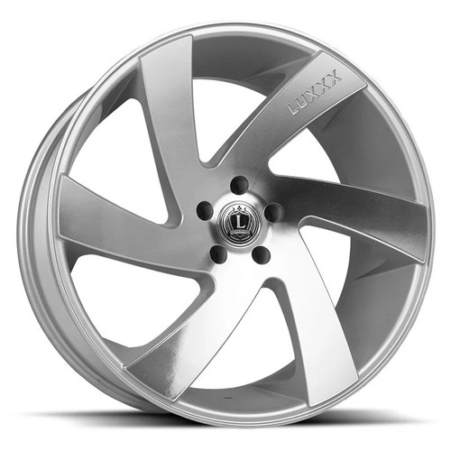 LUXXX Alloys LUX 10 Wheels 20x8.5 (38, 5x114.3, 73.1) Silver Rims Set ...