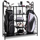 Morvat Double Extra Large Metal Golf Organizer Stand