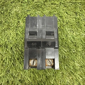 FPE Federal Pacific 50 Amp 2-polig 120/240V Stab-Lok Leitungsschutzschalter dick - Bild 1 von 7
