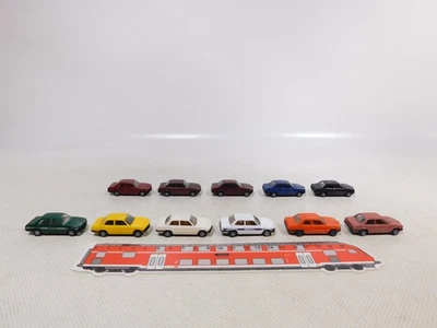 Herpa 1:87 H0 11x Modello Automobil Auto Autovettura BMW 323 I Molto Buono / - Immagine 1 di 4