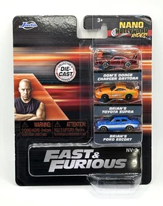 Fast & Furious Jada NANO Hollywood Rides Collector's Die-cast Series Vehicles - Picture 1 of 13