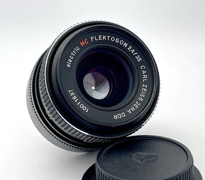 Lente gran angular Carl Zeiss Jena DDR MC Flektogon f/2,4 35 mm montaje M42 ¡Reparado! Foto 1 de 4