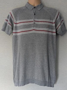 John Smedley sea island cotton grey polo shirt. Mens Large. PS246 - Picture 1 of 9