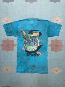 Vintage 80s t shirt ocean pacific shoot the bowl surf stained paper thin small - Picture 1 of 10