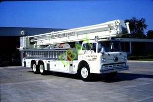 JACKSON, TN Fire Apparatus SLIDE: SNORKEL 1 1971 PIRSCH - Bild 1 von 1