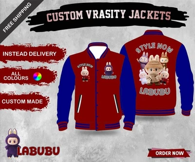 Custom Baseball Varsity Jacket Men’s Womens Letterman Jacket Stylish and Durable - Image 1 of 4
